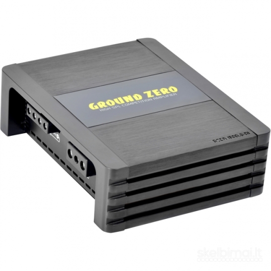 Ground Zero GZCA 1500.2-D1 SPL Stiprintuvas