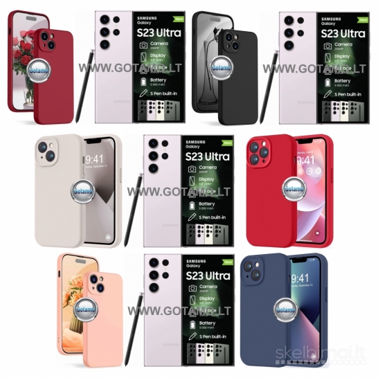 461 B-Soft Plus dėklai nugarėlės Samsung Galaxy S23 Ultra telefonui