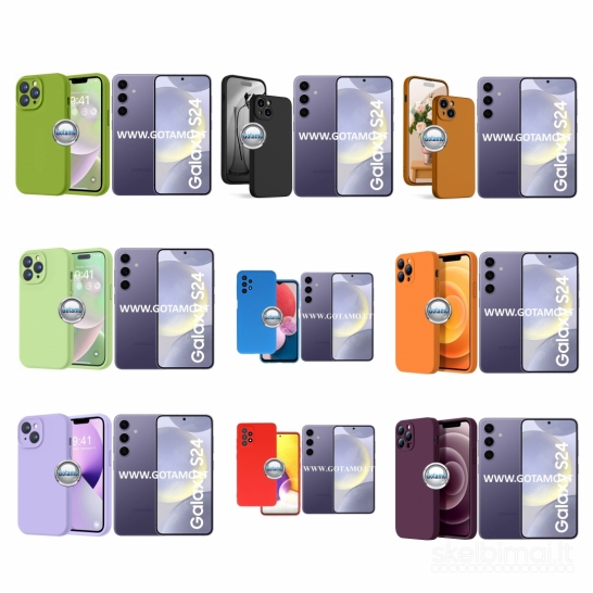462 B-Soft Plus dėklai nugarėlės Samsung Galaxy S24 telefonui