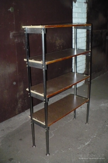 Parduodu labai tvirtus metalinius stelažus