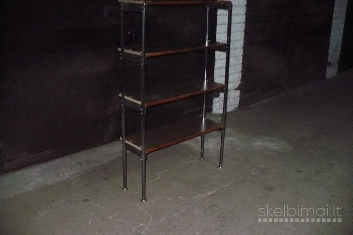 Parduodu labai tvirtus metalinius stelažus