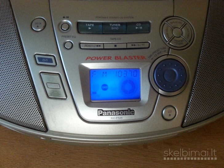 Panasonic muzikos centras,nešiojamas