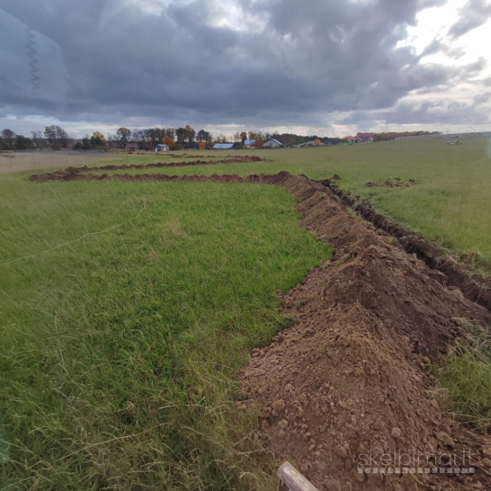 Ekskavatoriaus paslaugos 