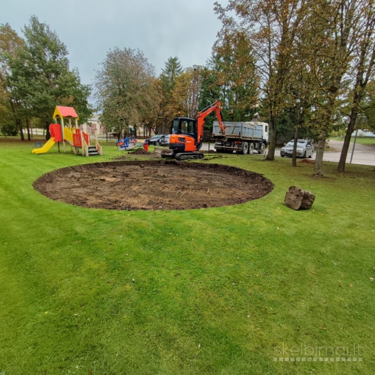 Ekskavatoriaus paslaugos 