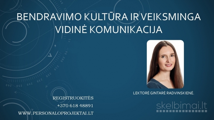 Bendravimo kultūra ir vidinė komunikacija