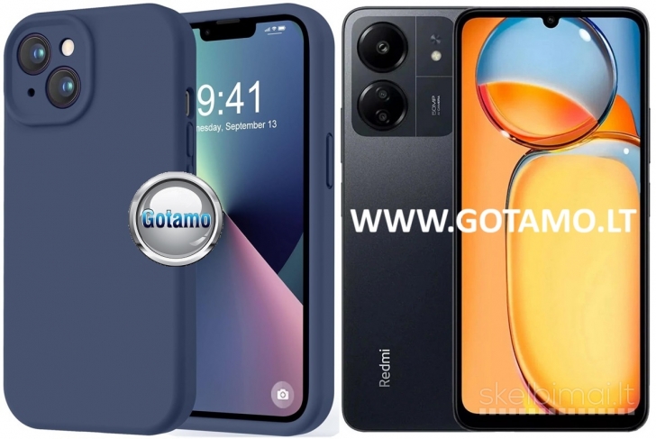 479 B-Soft Plus dėklai nugarėlės Xiaomi Redmi 13C, Xiaomi Poco C65 telefonams