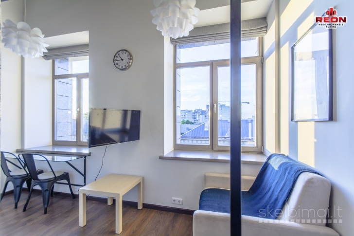 PILNAI ĮRENGTAS LOFTAS NAUJAMIESTYJE – RADIOLOFTS
