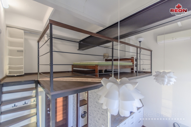 PILNAI ĮRENGTAS LOFTAS NAUJAMIESTYJE – RADIOLOFTS