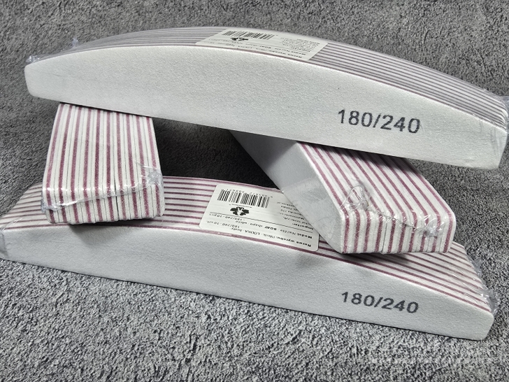 Nagų dildžių rinkinys Halfmoon 180/240, 10vnt.