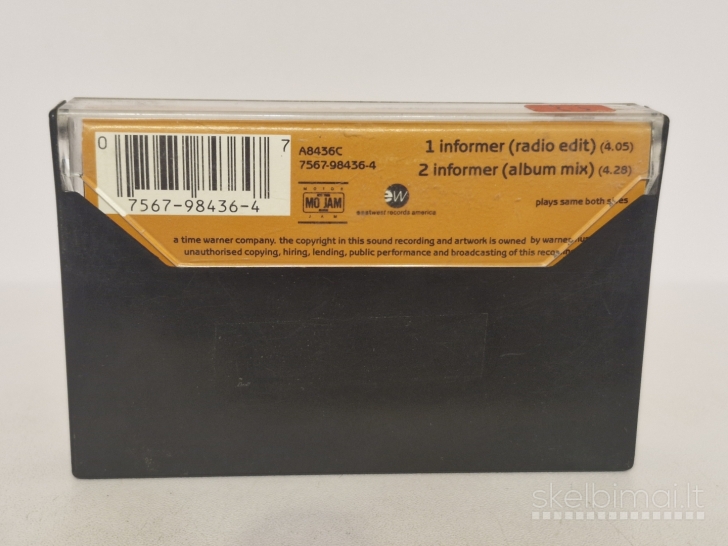 Audio kasetė MC Snow – Informer