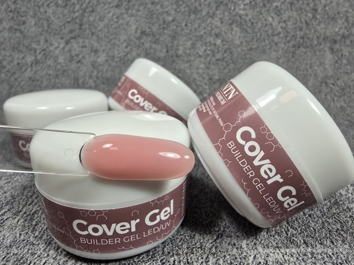 Cover gelis nagams, savaime išsilyginantis 30g.