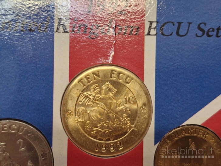 1992 m. Jungtinės Karalystės ECU monetų rinkinys