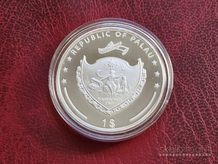 Palau 1 doleris, 2011 Pope John Paul II