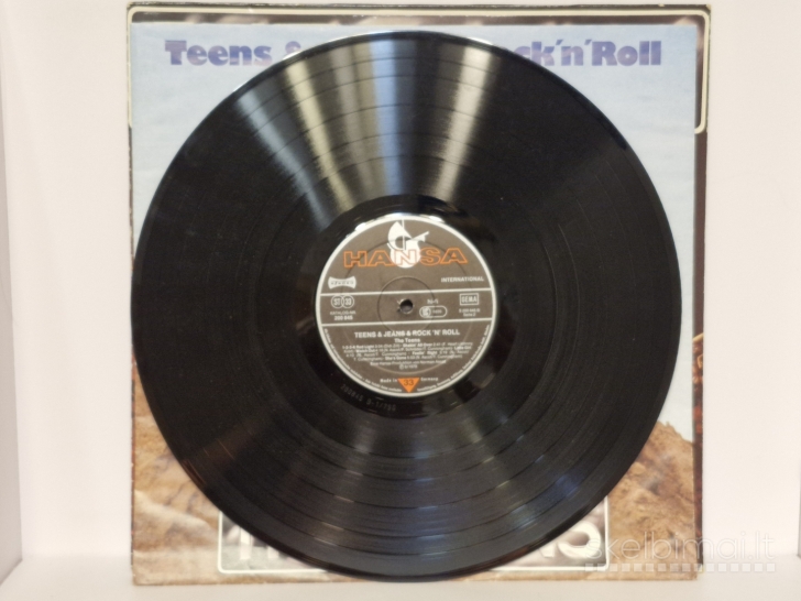 LP plokštelė The Teens – Teens & Jeans & Rock 'n' Roll