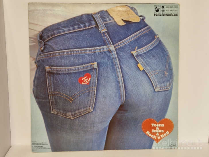 LP plokštelė The Teens – Teens & Jeans & Rock 'n' Roll