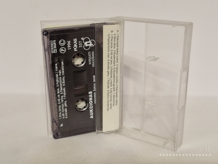 Audio kasetė Aukcionas – Pakvieski Šokiui Mane