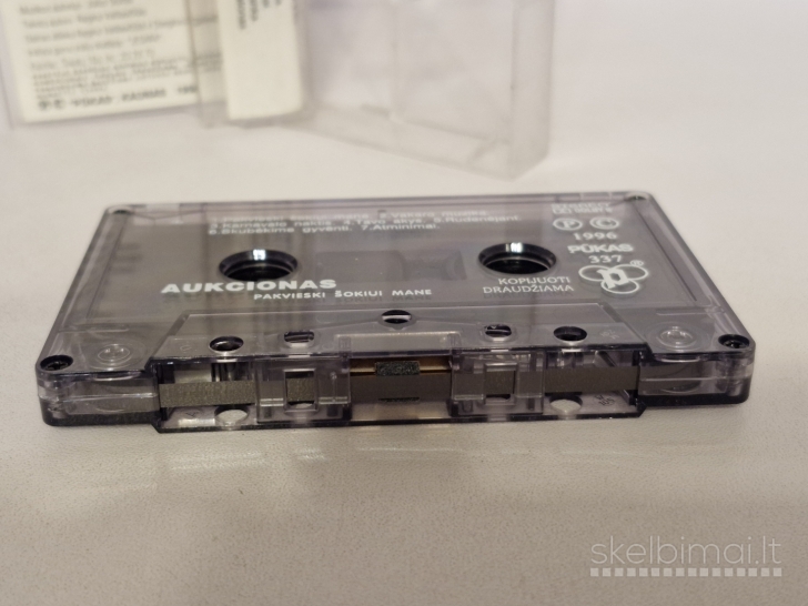 Audio kasetė Aukcionas – Pakvieski Šokiui Mane