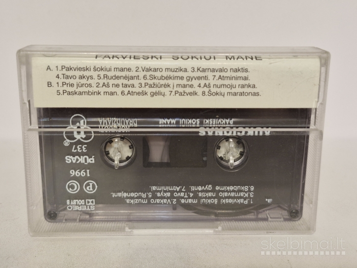 Audio kasetė Aukcionas – Pakvieski Šokiui Mane
