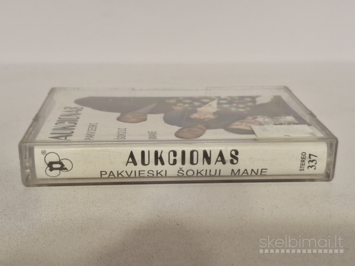 Audio kasetė Aukcionas – Pakvieski Šokiui Mane