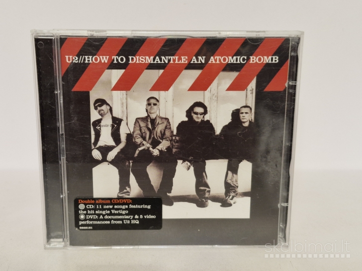 Audio CD + DVD U2 – How To Dismantle An Atomic Bomb