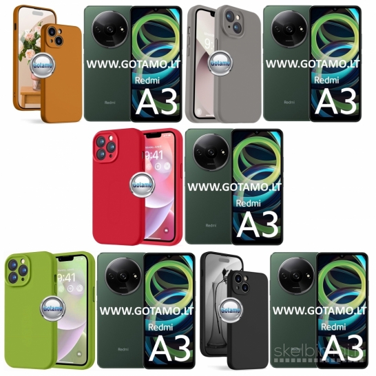 485 B-Soft Plus dėklai nugarėlės Xiaomi Redmi A3 telefonui