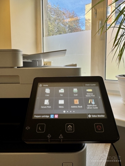 Spausdintuvas Canon i-sensys Mf645cx + 6 kasetės