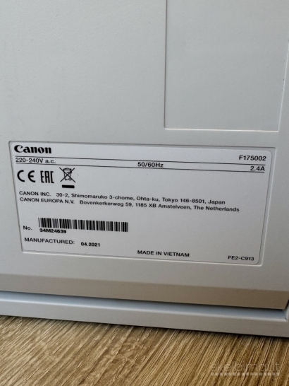 Spausdintuvas Canon i-sensys Mf645cx + 6 kasetės