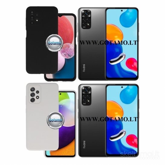 487 B-Soft Plus dėklai nugarėlės Xiaomi Redmi Note 11, Note 11S telefonams