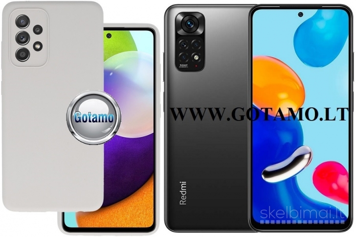 487 B-Soft Plus dėklai nugarėlės Xiaomi Redmi Note 11, Note 11S telefonams