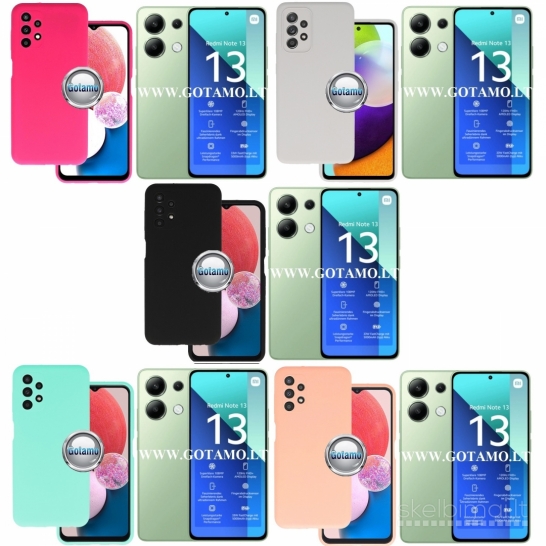 488 B-Soft Plus dėklai nugarėlės Xiaomi Redmi Note 13 4G telefonui