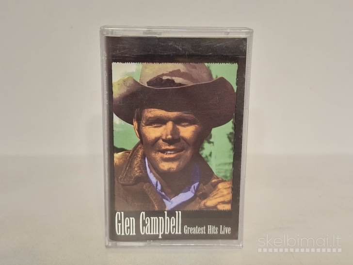 Audio kasetė MC Glen Campbell – Greatest Hits Live