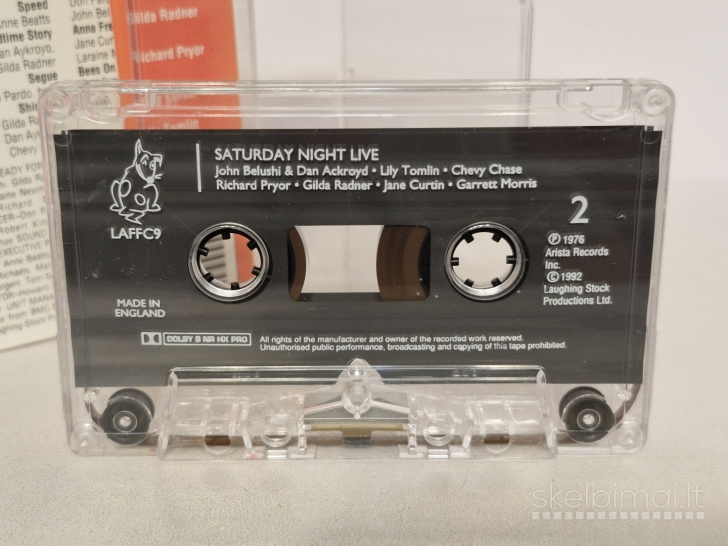 Audio kasetė MC Various ‎– Saturday Night Live