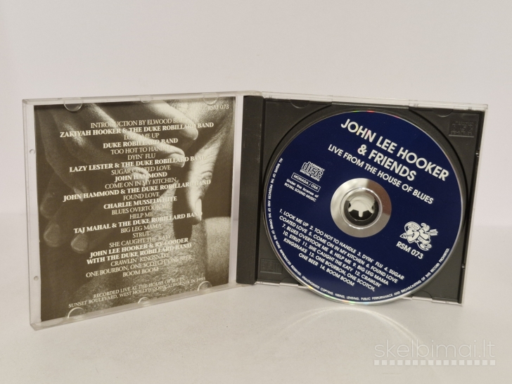 Audio CD John Lee Hooker & Friends – Live From The House Of Blues