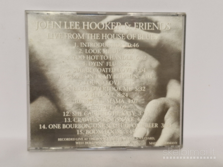 Audio CD John Lee Hooker & Friends – Live From The House Of Blues
