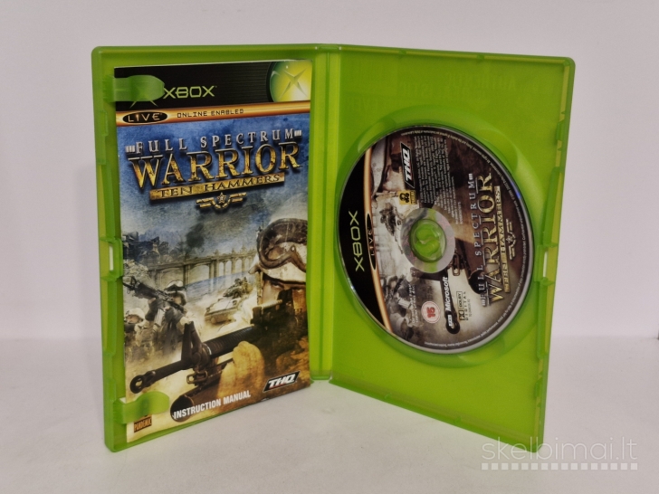 Žaidimas Full Spectrum Warrior: Ten Hammers PAL Xbox