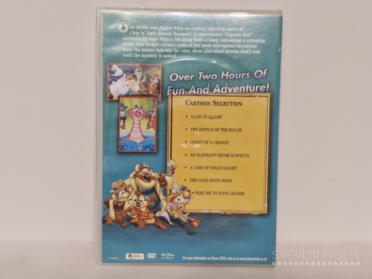 DVD animacinis serialas Chip n Dale Volume 3