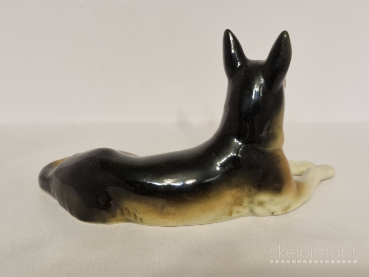 Keramikinė vokiečių aviganio figūrelė (19cm.)