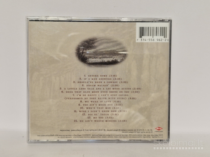 Audio CD Toby Keith – Greatest Hits Volume One