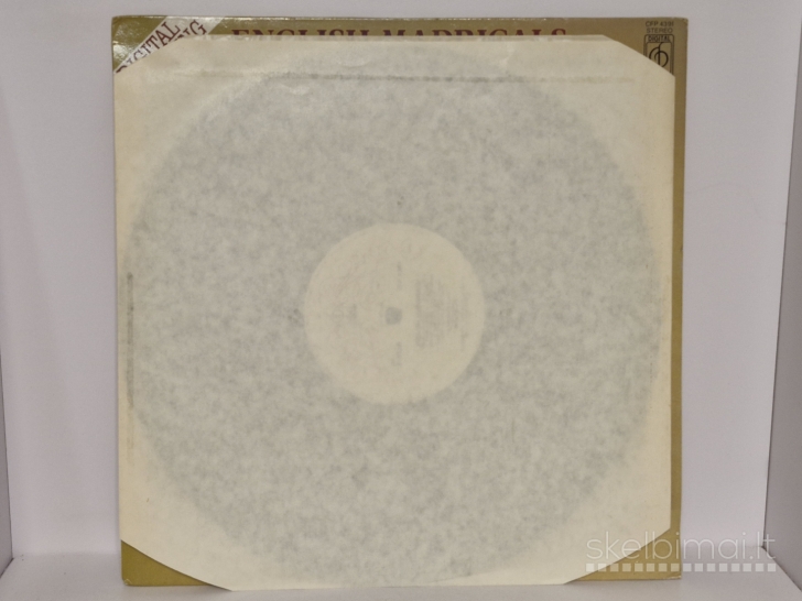 LP plokštelė The Tallis Scholars – English Madrigals