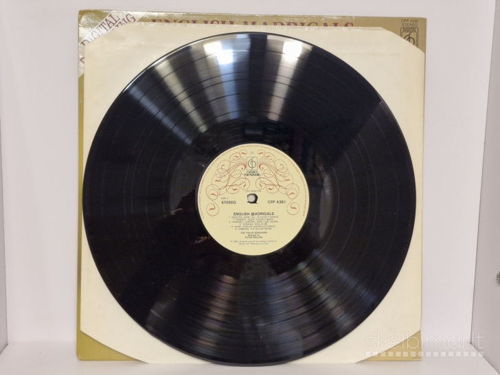 LP plokštelė The Tallis Scholars – English Madrigals