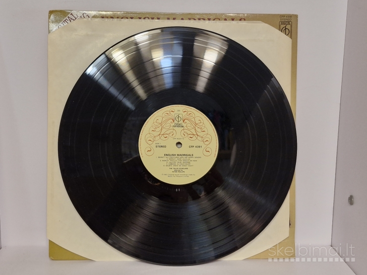 LP plokštelė The Tallis Scholars – English Madrigals