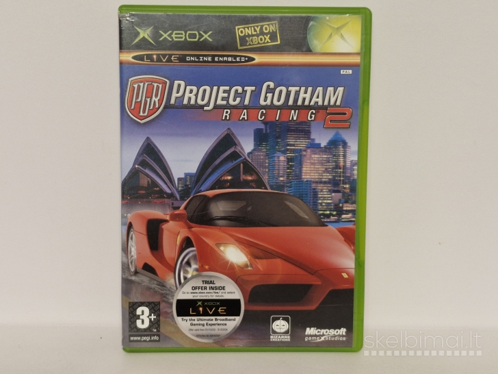 Žaidimas Project Gotham Racing 2 PAL Xbox