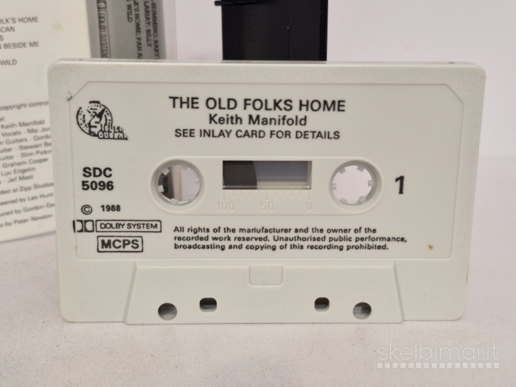 Audio kasetė MC Keith Manifold Keith Manifold - Old Folk's Home