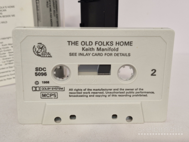 Audio kasetė MC Keith Manifold Keith Manifold - Old Folk's Home