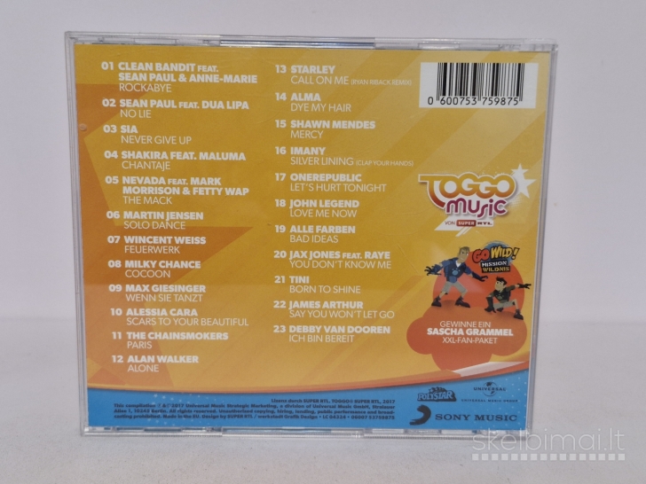 Audio CD Various – TOGGO Music 45