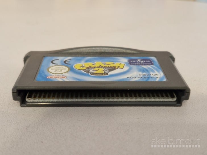 Žaidimas Crash Bandicoot 2 N-tranced PAL GameBoy Advance