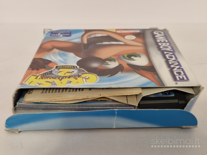 Žaidimas Crash Bandicoot 2 N-tranced PAL GameBoy Advance