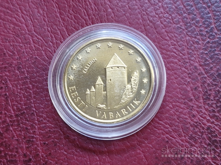20 Euro Centų Specimen bandinys Tallinn Estija