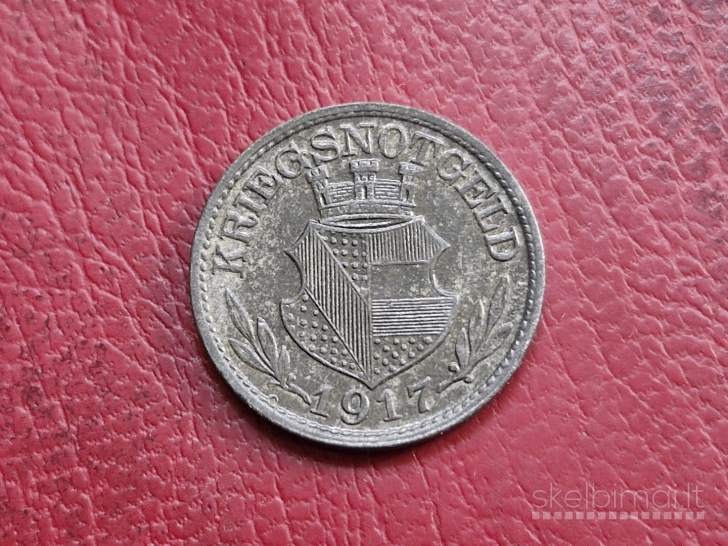 10 Pfennig 1917 Pforzheim Notgeld Vokietija