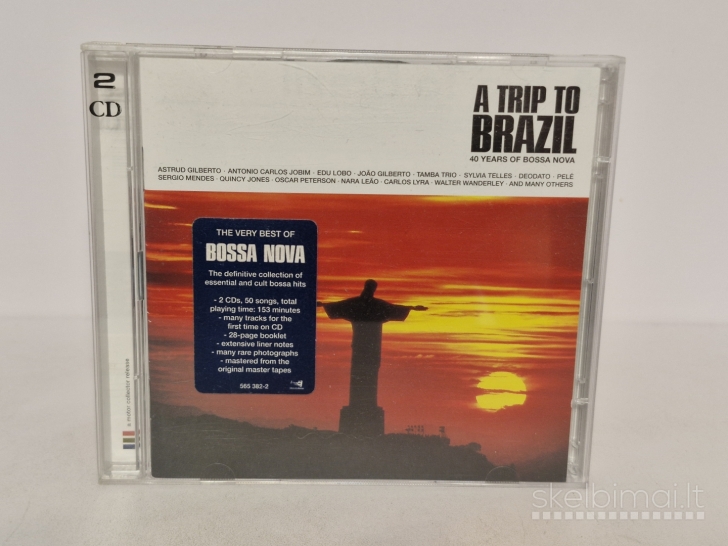 2 Audio CD Various – A Trip To Brazil - 40 Years Of Bossa Nova